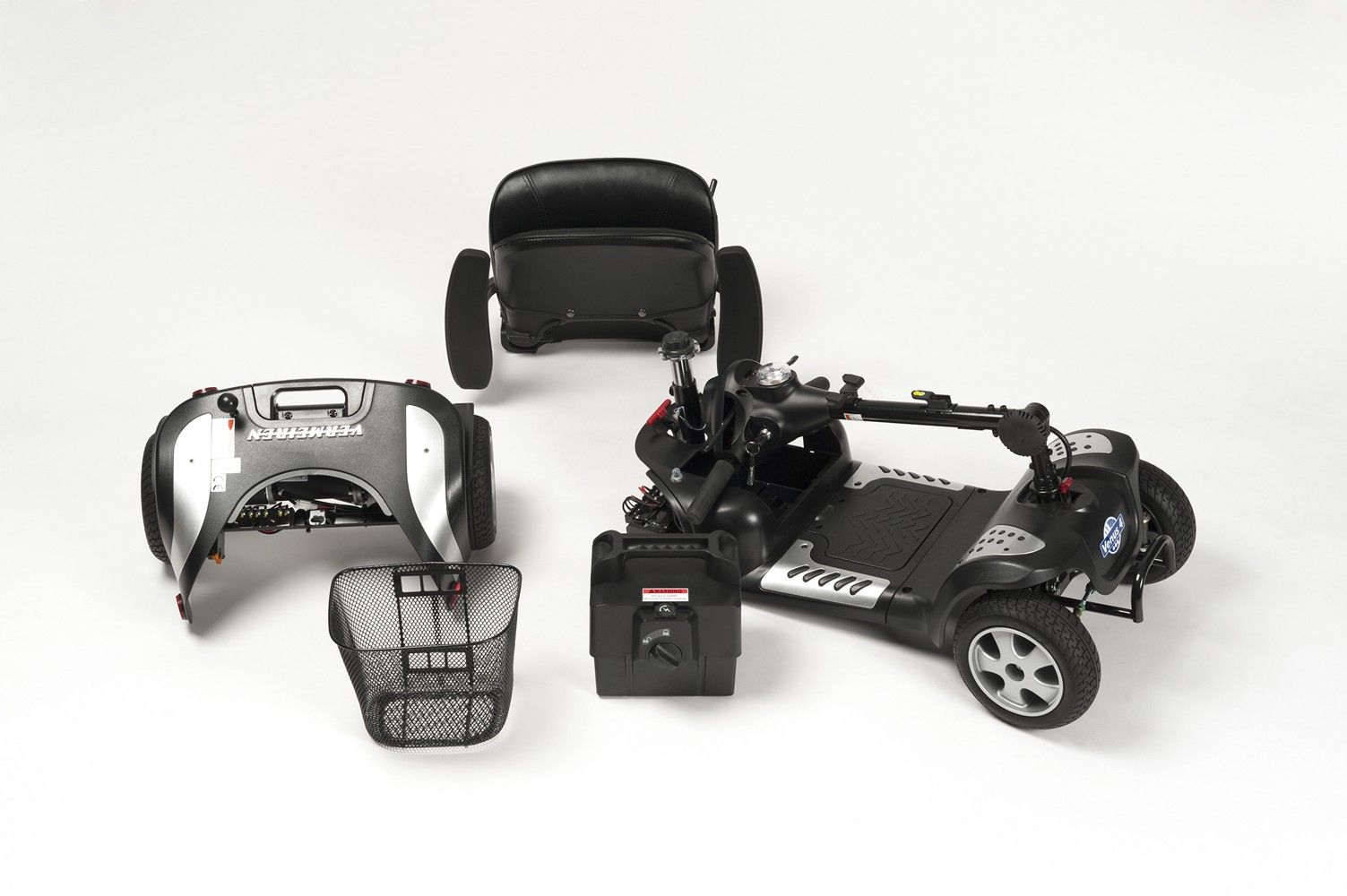 Кресло-коляска инвалидная (скутер) складная с электроприводом Venus 4 Sport Vermeiren купить в OrtoMir24